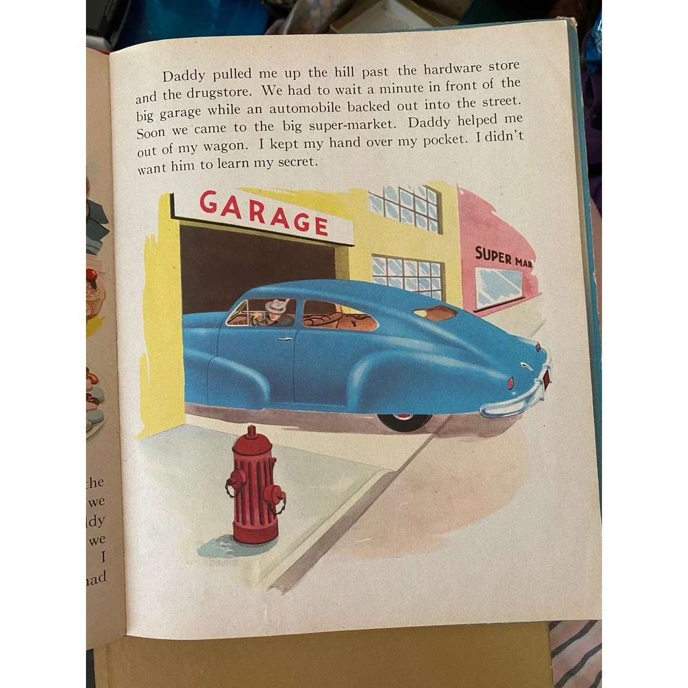 1946 To Market To Market Children Book, William Cash Illustrated Mary  McDermott
